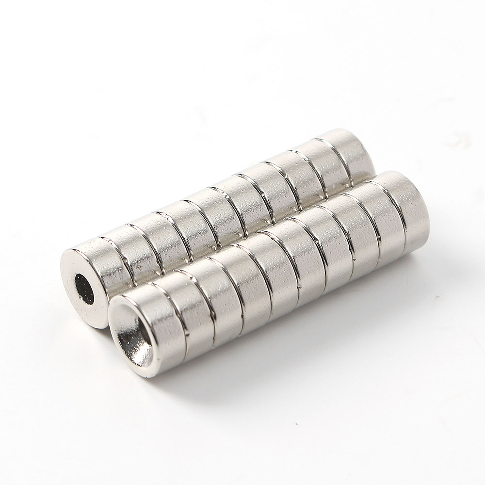 네오디뮴 원형사라 자석 20개입 12x5mm 홀84