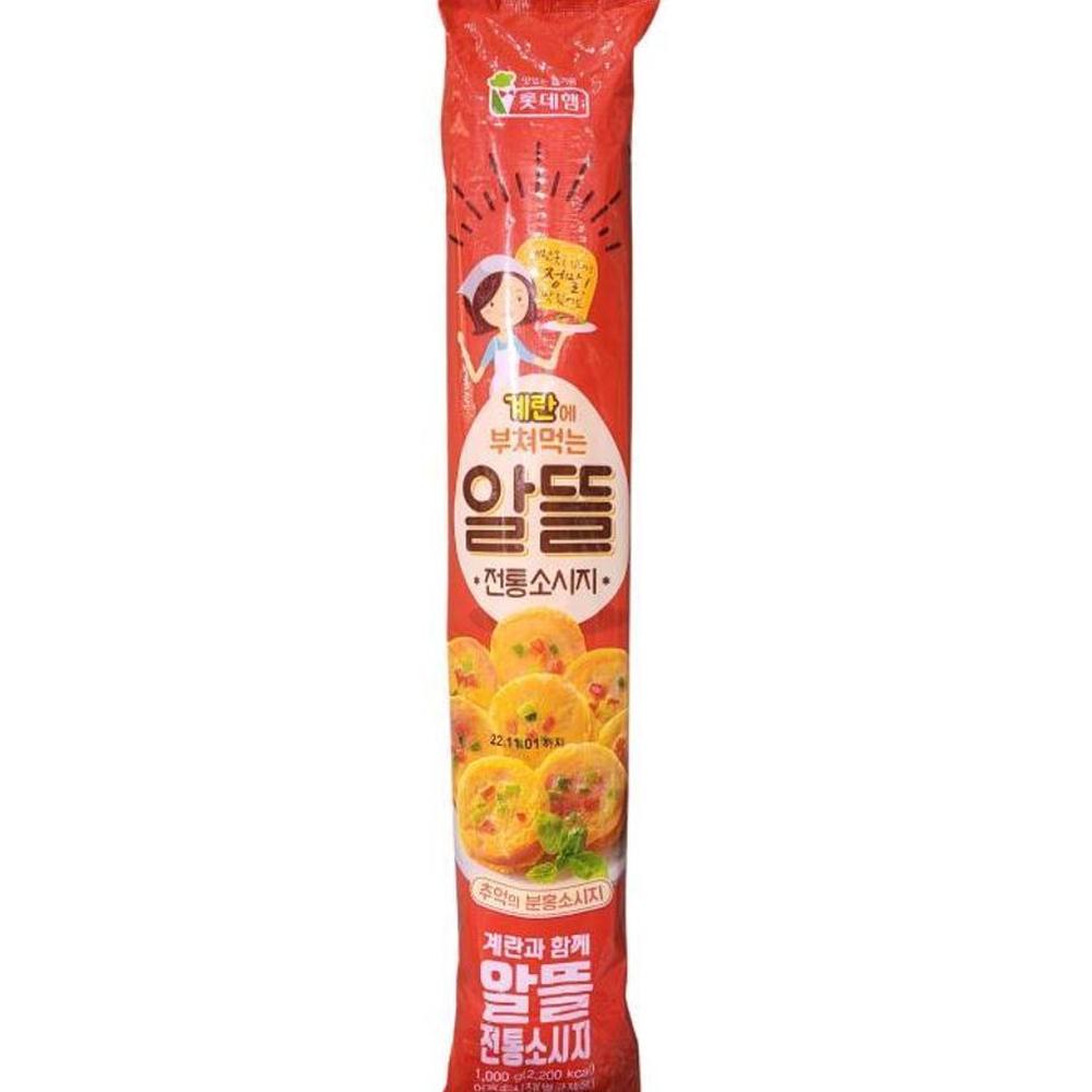롯데푸드 롯데푸드 롯데푸드 알뜰 전통 소시지 1KG 롯데푸드 알뜰 전통 소시지 축산가공식품