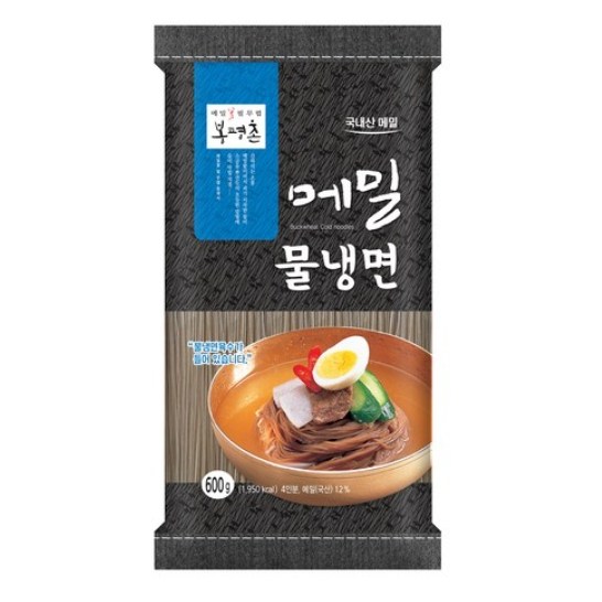 봉평촌 봉 촌 메밀물냉면 2개 600g