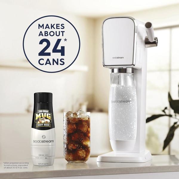 소다스트림 소다스트림 SodaStream Mug Root Beer 무설탕 드링크 믹스 4팩 14 9 Fl Oz Pack of 4