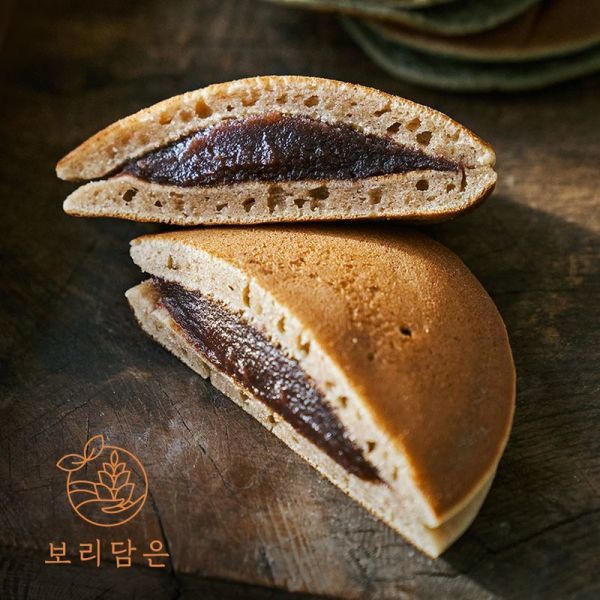UNKNOWN UNKNOWN 671911 보리담은 찰보리빵 28gX100개 단팥 60개 쑥 40개
