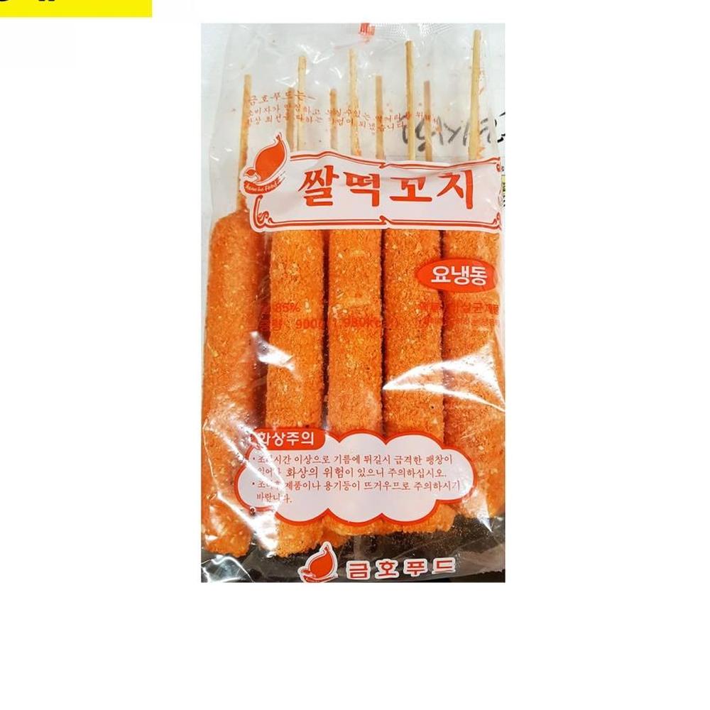 금호 쌀떡꼬치 900g X12개 쌀떡꼬치 즉석식품 간식 분식재료 꼬치