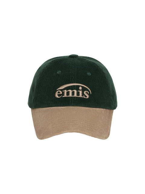 이미스 EMIS CORDUROY TWO-TONE BALL CAP-GREEN 526648