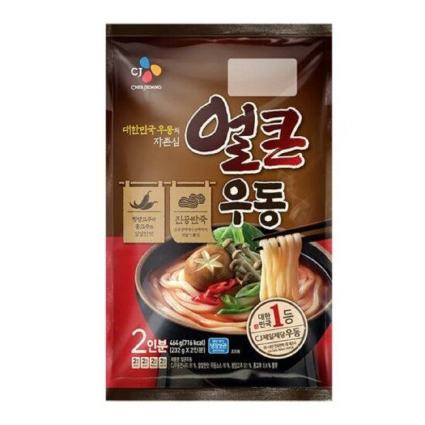 CJ제일제당 씨제이 얼큰우동 2인 464G