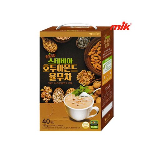 이레커피 이레 스테비아 호두아몬드율무차 40T