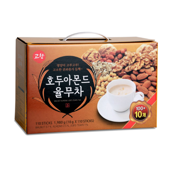 고향 호두 아몬드 율무차 110T x 1개 주 고려인삼제품공사 주 고려인삼제품공사 고향 호두 아몬드 율무차