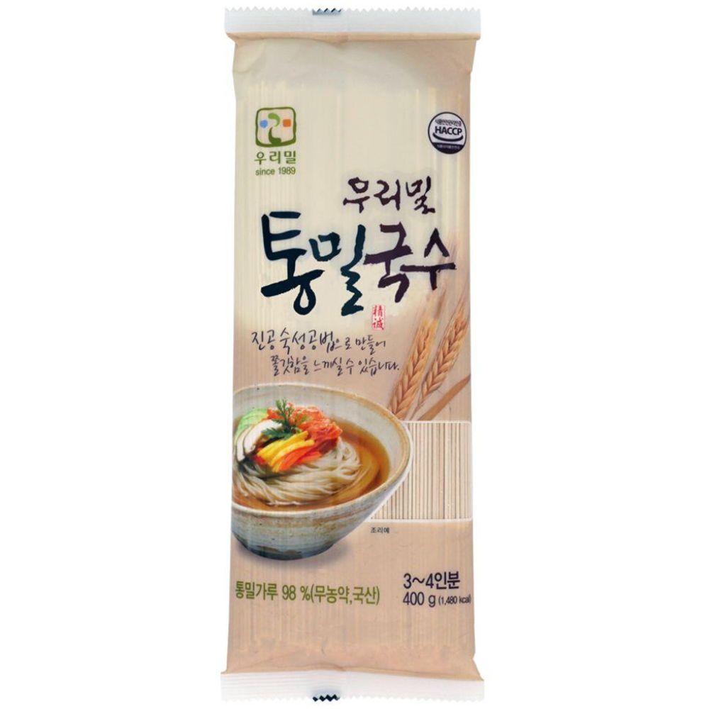 우리밀 우리밀 통밀국수 400g mim b 1개 93452Z