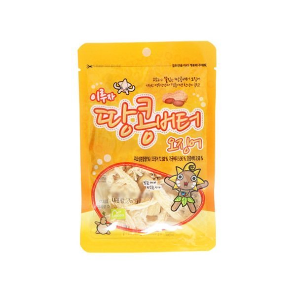 금한산업 금한산업 금한산업 영화관간식 땅콩버터오징어 25g 맥주안주마른안주