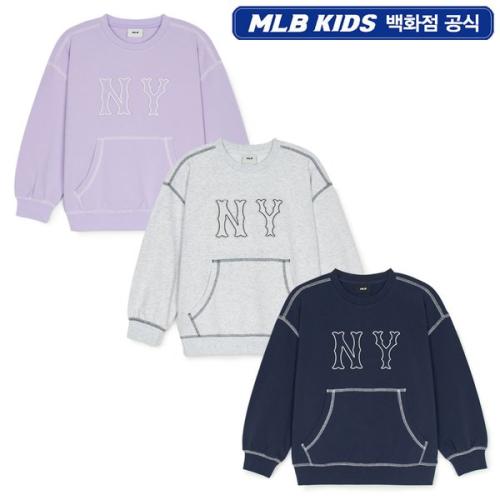 MLB키즈 바시티포켓 맨투맨 s 7AMTV0151