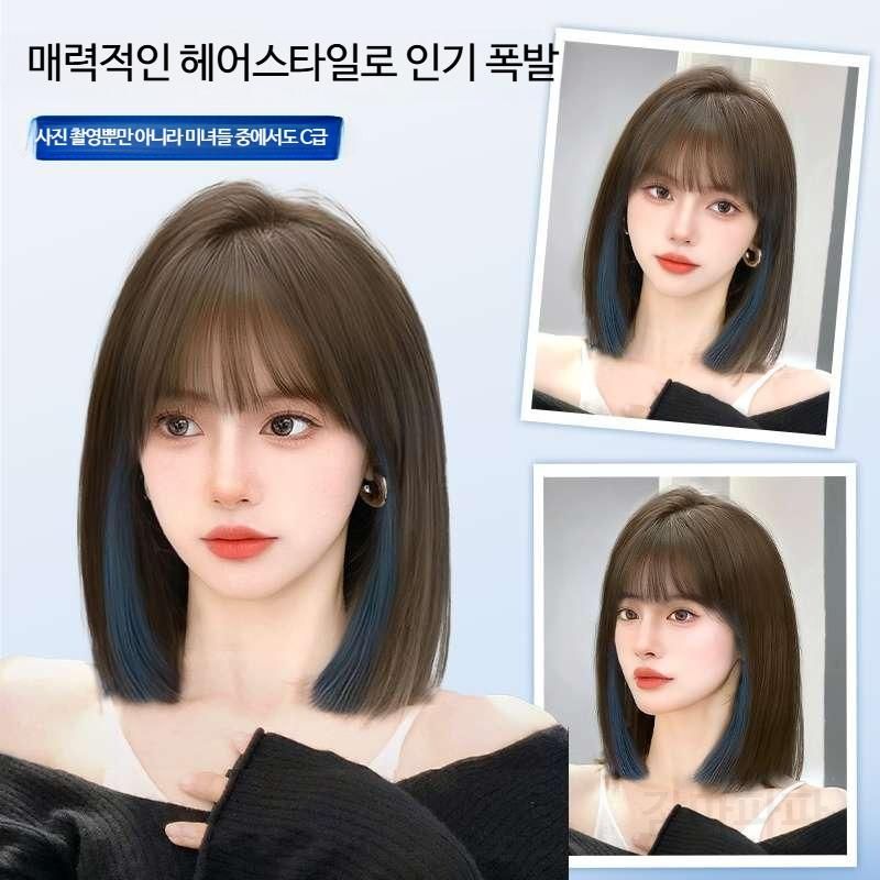 단발가발 쿨 -헤어넷 1개
