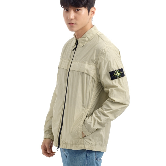 스톤아일랜드 스톤아일랜드 STONE ISLAND 24 10522 Crinkle Reps R-NY Overshirt Regular Fit 801510522 크링클 랩스 오버셔츠... 