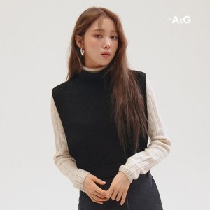 더엣지 론칭가 69900원 23FW 터틀넥 니트 베스트604446