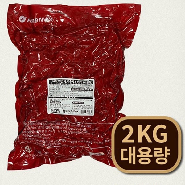 수입식재료 수입식품 야식만참 진정한 불맛 냉동 숯불튤립불닭발 2kg 수입식자재 그로서리 수입식료품