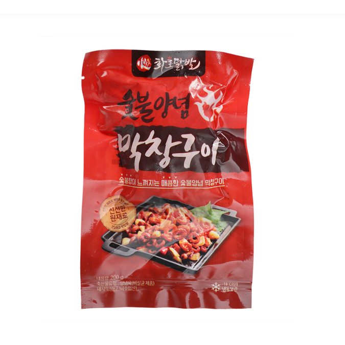 케이푸드 화로닭발 숯불양념막창구이 200g 14개