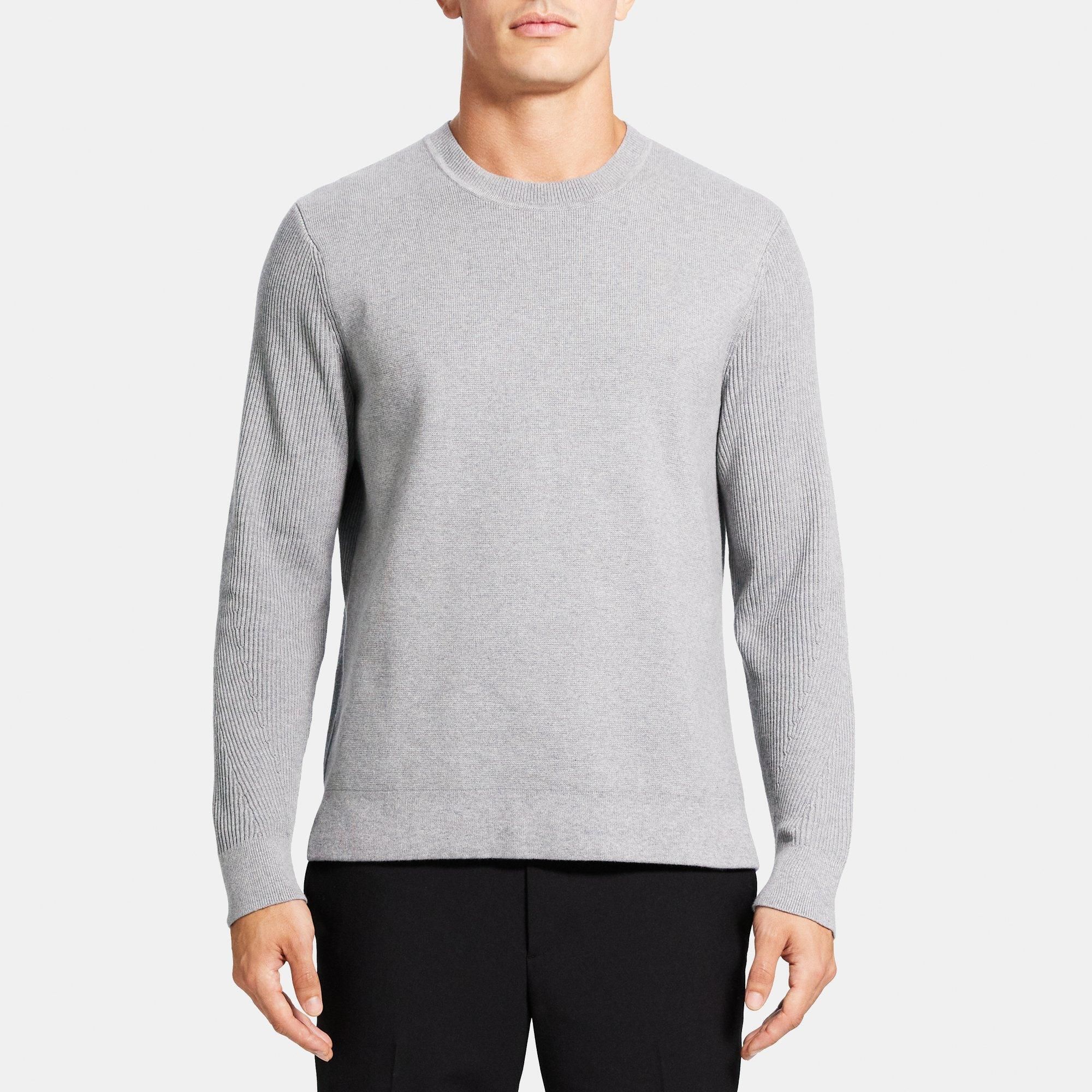 띠어리 띠어리 크루넥 스웨터 코튼 Crewneck Sweater in Cotton 196060526113 M0784706