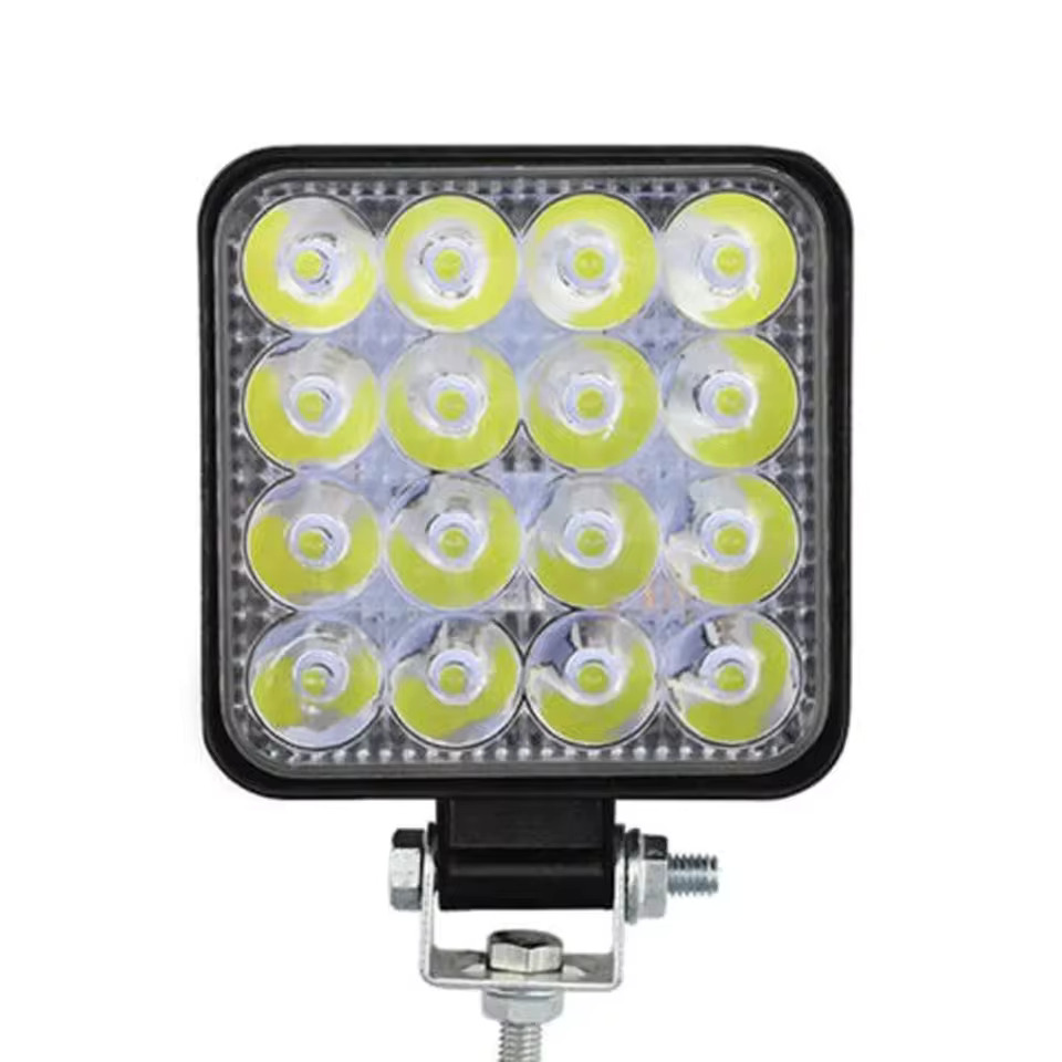 화물차작업등 써치라이트 해루질 LED 작업장 폴 자동차 ATV 오프로드 주행 안개등 12V 24V 1 녹색등 48W 16