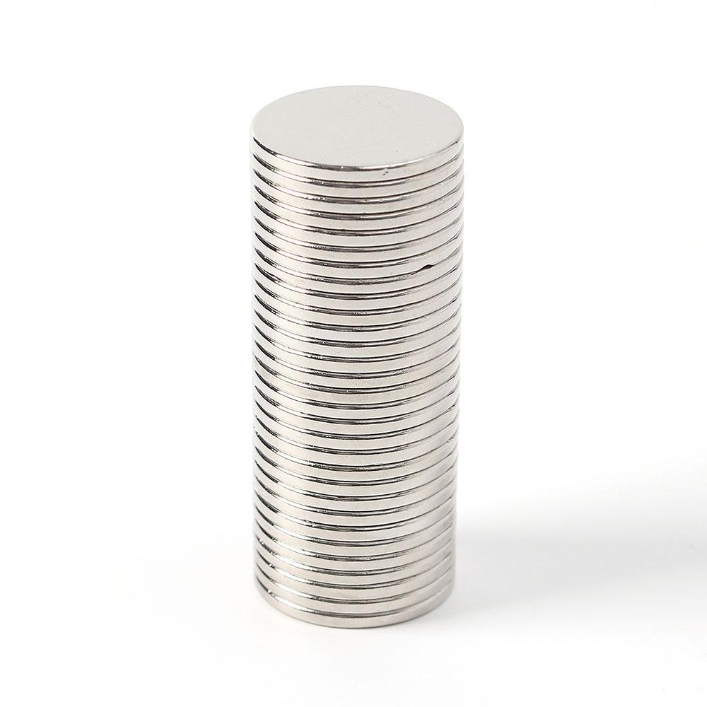 초강력 네오디뮴 원형 자석 30개입 20x2mm