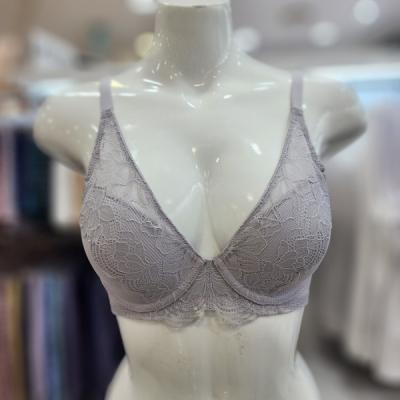 비비안 편하게 착용할수있는 저중심 딥브이 몰드브라 BR6816BGRY