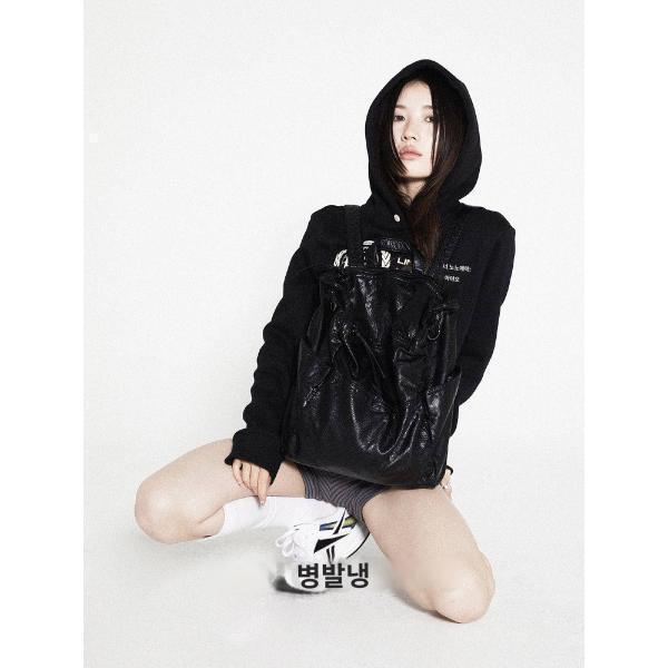BINGBONG 유학 선배 백팩 대용량 크로스백 디자인 백팩 대학생 통학가방