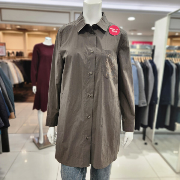 요하넥스 요하넥스 셔츠형블라우스 Z3C9B100-1 058