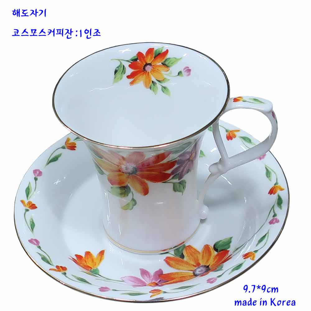 해도해바라기커피잔-1인조