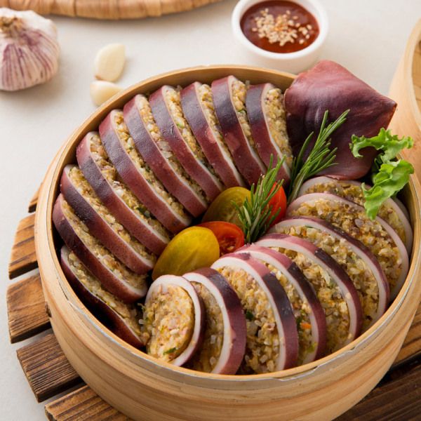 엉클 오징어순대 속초중앙시장명물 수제 오징어순대2미 500g 업소 지정가