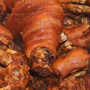 제주 청정흑돼지 삶은족발1 2kg 진공포장 1팩