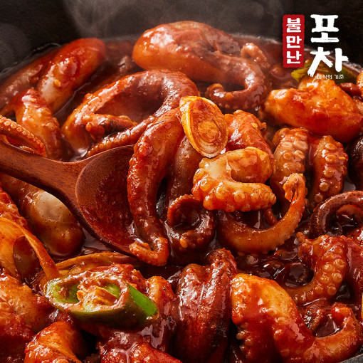 불만난포차 화끈 쭈꾸미 볶음 매운맛 5개 300g