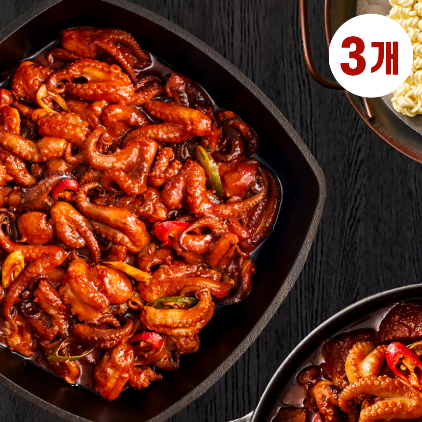 불만난포차 화끈 쭈꾸미 볶음 매운맛 5개 300g