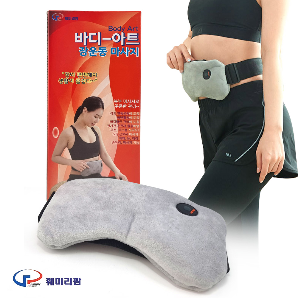 훼미리팜 훼미리 바디아트 장운동 마사지기 복부마사지