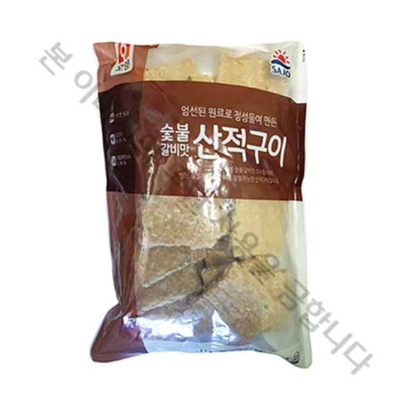 오양 오양 사조오양 숯불갈비맛 고기산적 1Kg