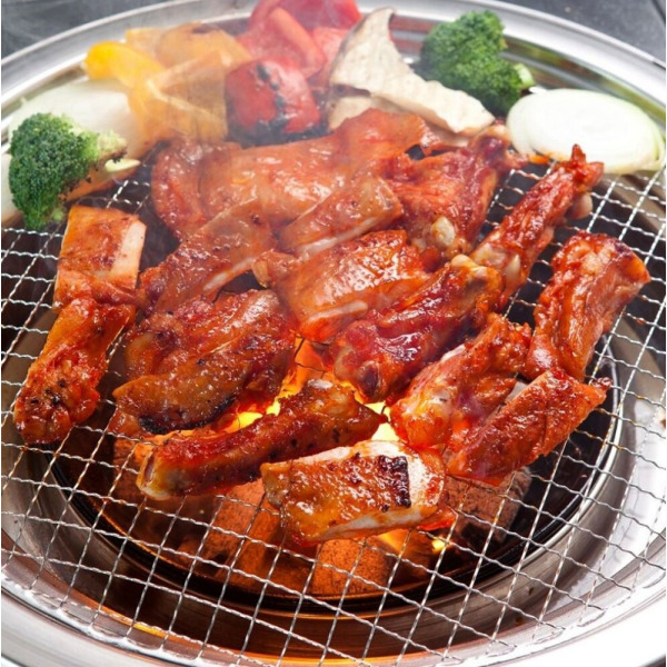 숯불닭갈비 춘천 꼬꼬c 1kg 국내산 닭고기 닭 양념육