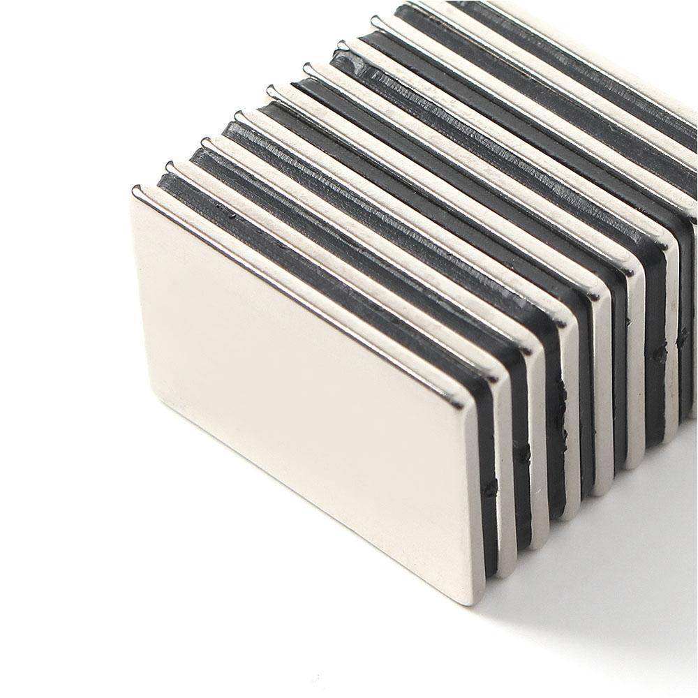 초강력 네오디뮴 사각 자석 10개입 30x20x2mm