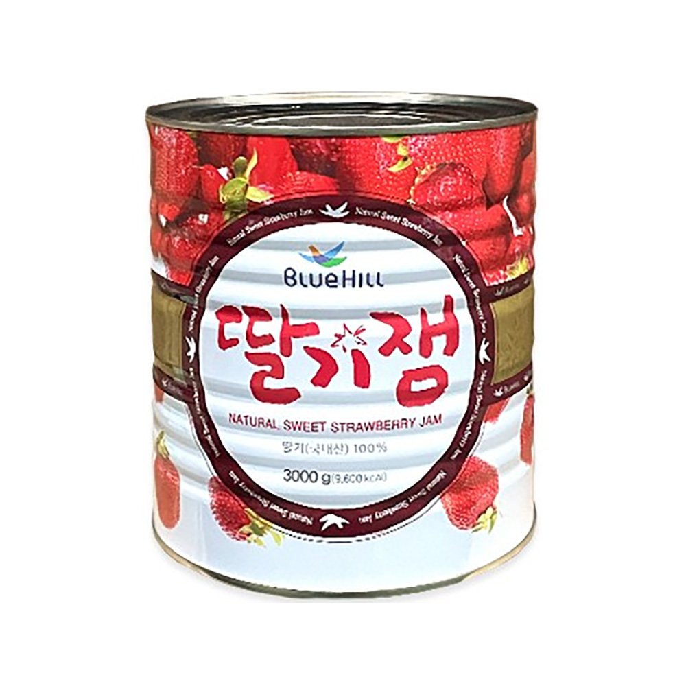 오성푸드 진산 딸기쨈 3kg 3개