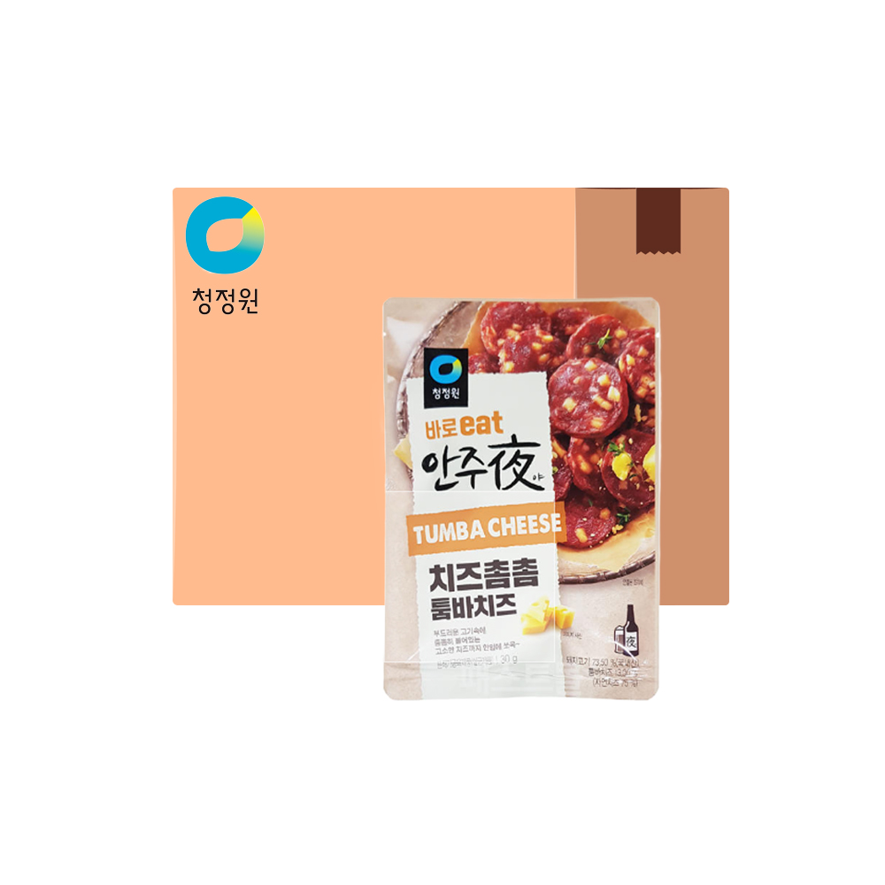 대상 청정원 청정원 안주야 치즈촘촘툼바치즈 육포 30g 10개