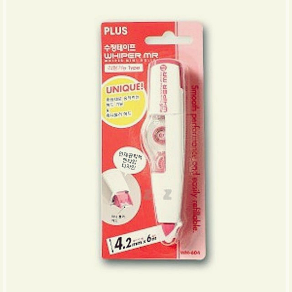 문구 테이프 플러스 지우개 수정테이프 수정 펜형 필기구 24WA1A698