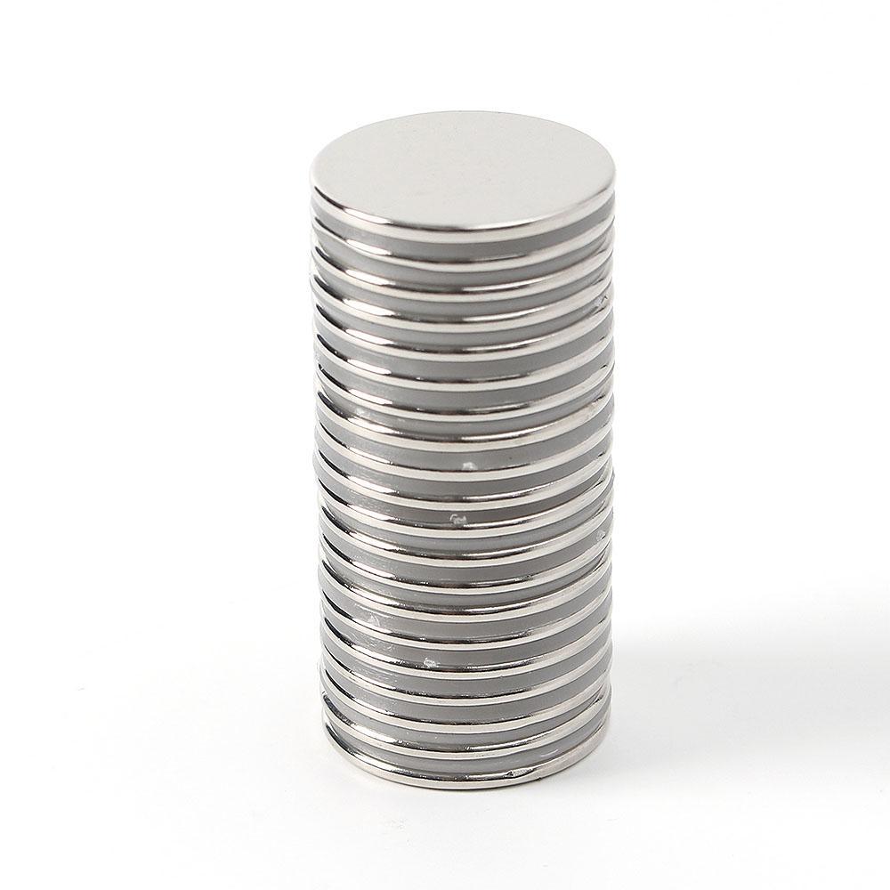 초강력 네오디뮴 원형 자석 20개입 25x2mm 마그넷