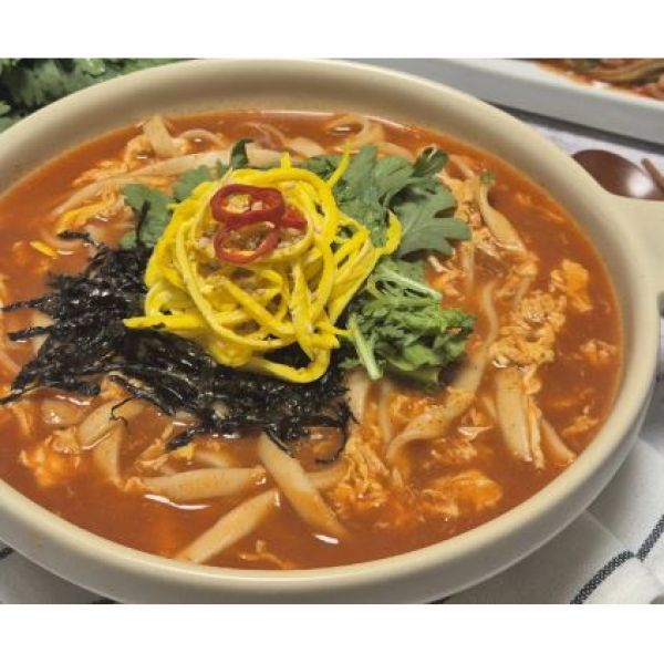 공주 얼큰이 칼국수 세트 생면 10개 소스 개별포장 원산지 상세설명에 표시 101365