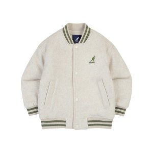 캉골키즈 울 라이크 패디드 베이스볼 점퍼 QD 0005 AQDCJP00050BE 538351