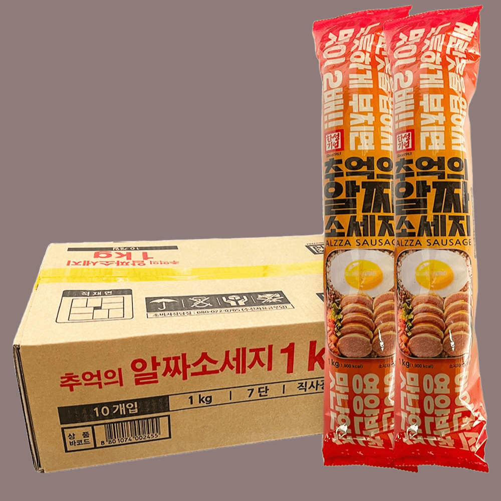 한성 추억의 알짜 소세지 옛날소시지 분홍소세지