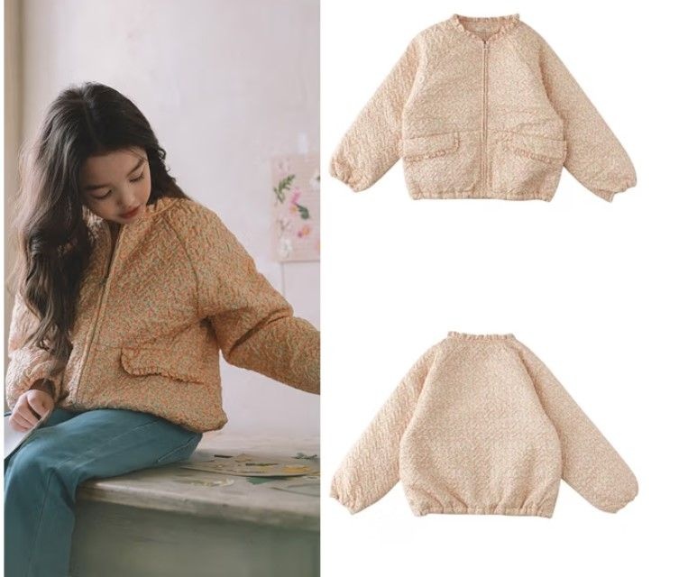 리틀그라운드 리틀그라운드 룰라비 플라워패딩점퍼 74112-113-03 LE1218755692
