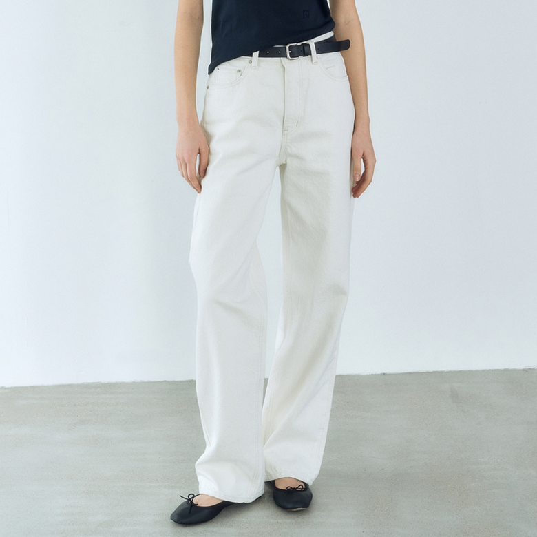 공드린 2nd Manhattan denim cream M short