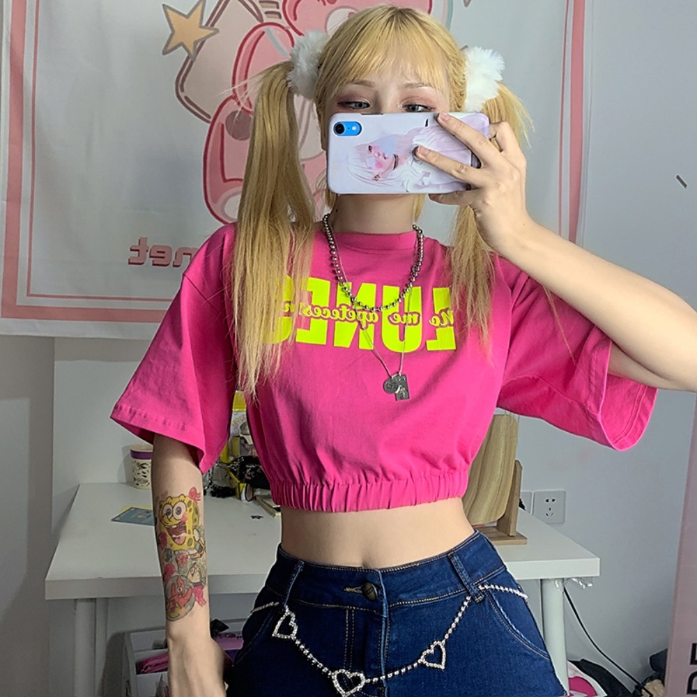 다은솜 재즈댄스복 줌바댄스복 라인댄스복 댄스복 상의 크롭티 아이돌 방송댄스 M 로즈