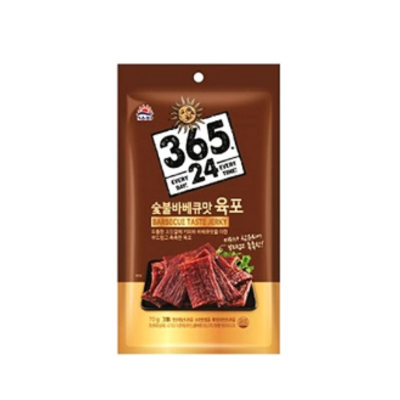사조 숯불바베큐맛 육포 30g 60개