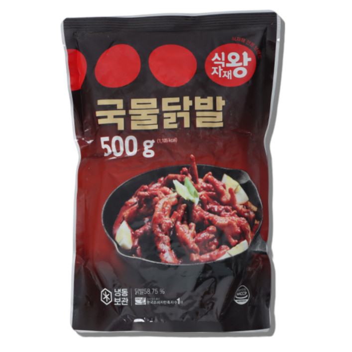 식자재왕 식자재왕 국물닭발 냉동 500g 9개