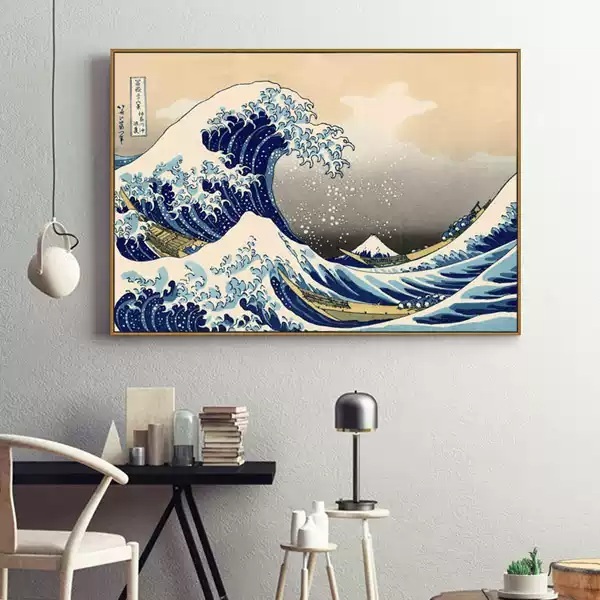 일본식 파도 바다 서핑 그림 액자 벽장식 벽걸이 이자카야 장식 스시 횟집 인테리어