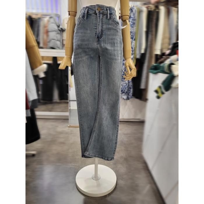 밸리걸세이브존01봄연청스판부츠컷데님팬츠129570