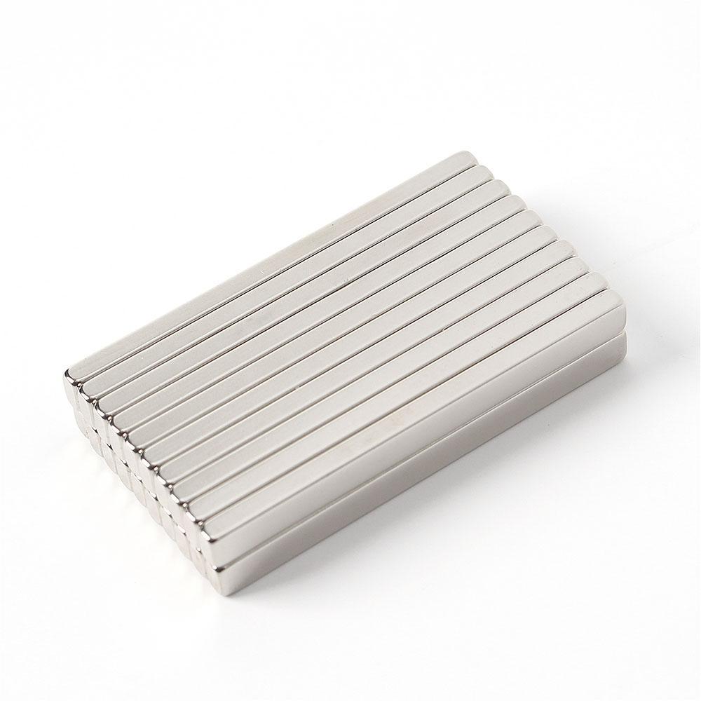초강력 네오디뮴 사각 자석 20개입 50x5x3mm