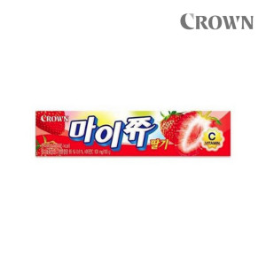 크라운 젤리 크라운 마이쮸 딸기 44g 사탕