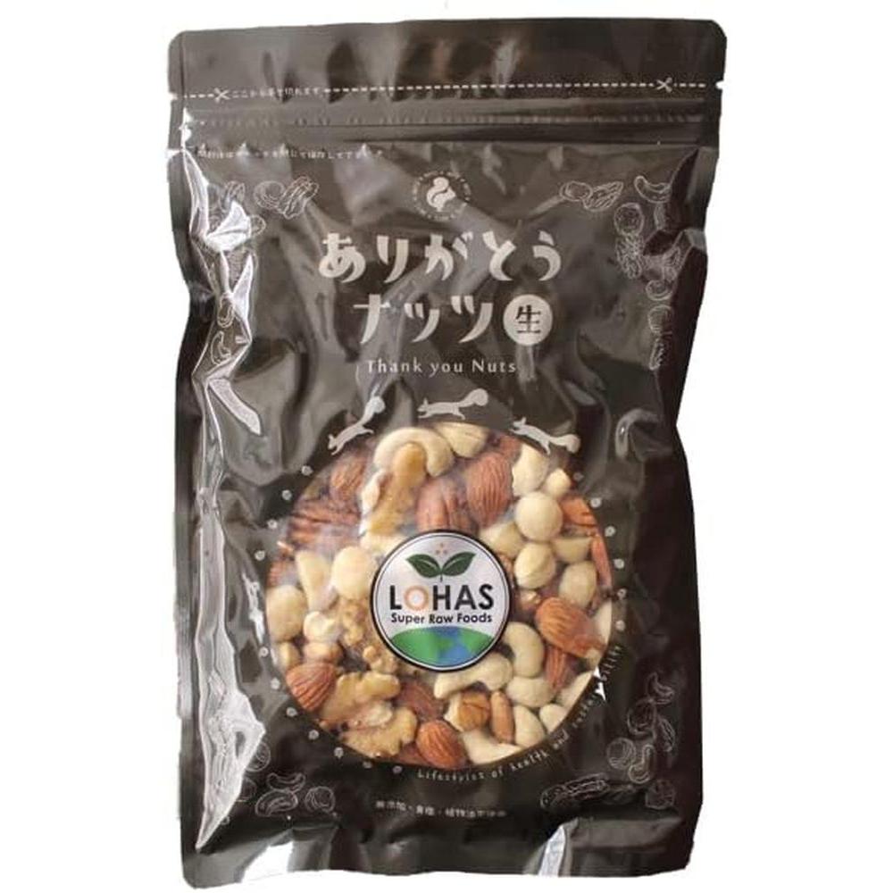 일본직구 자연유래 5가지 생 혼합 견과류 10 6온스 300g NonGMO 생 견과류 자연유래 JAS 생식품